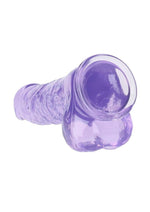 Load image into Gallery viewer, Realrock Crystal Clear Realistic Dildo with Balls