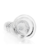 Load image into Gallery viewer, Realrock Crystal Clear Straight No Balls Dildo