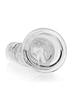 Load image into Gallery viewer, Realrock Crystal Clear Straight No Balls Dildo
