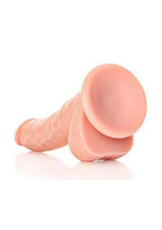 Load image into Gallery viewer, Realrock Curved Realistic Dildo with Balls and Suction Cup