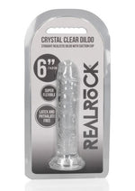 Load image into Gallery viewer, Realrock Skin Realistic Striaght Dildo Without Balls - Clear - 6in