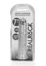 Load image into Gallery viewer, Realrock Skin Realistic Straight Dildo Without Balls - Clear - 7in
