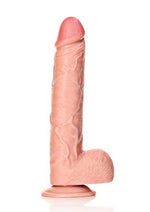 Load image into Gallery viewer, Realrock Straight Realistic Dildo with Balls and Suction Cup