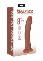 Load image into Gallery viewer, Realrock Vibrating and Rotating Cock Regular Curved - Caramel - 8in