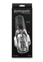 Load image into Gallery viewer, Renegade Avenger Rechargeable Mouth Stroker - Black