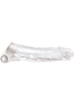 Load image into Gallery viewer, Renegade Manaconda Vibrating Realistic Dildo Penis Extender - Clear - 7.2in