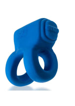 Load image into Gallery viewer, Revhammer Reverb Shaft Vibrating Cock Ring - Teal/Teal Ice