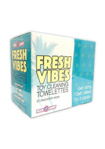 Load image into Gallery viewer, Rock Candy Fresh Vibes Toy Cleaning Wipes - 20 Per Box