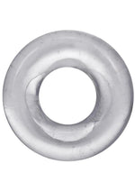 Load image into Gallery viewer, Rock Solid The 2x Donut Cock Ring - Clear - XXLarge