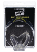 Load image into Gallery viewer, Rock Solid The Hoist Dual Cock Ring - Clear