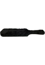 Load image into Gallery viewer, Rouge Leather Paddle with Faux Fur - Black