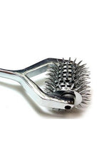 Load image into Gallery viewer, Rouge Seven Stainless Steel Pinwheel - Silver