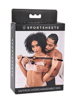 Load image into Gallery viewer, Saffron Interchangeable Gag - Black/Red