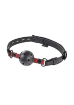 Load image into Gallery viewer, Saffron Interchangeable Gag - Black/Red