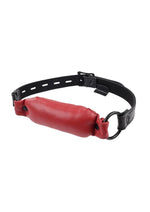 Load image into Gallery viewer, Saffron Soft Bit Gag - Black/Red