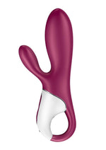 Load image into Gallery viewer, Satisfyer Hot Bunny Warming Rabbit Vibrator - Magenta/Pink