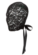 Load image into Gallery viewer, Scandal Corset Lace Hood - Black