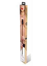 Load image into Gallery viewer, Secret Kisses Riding Crop - Black/Rose Gold