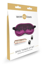Load image into Gallery viewer, Secret Kisses Spice Things Up 3 Piece Kit Couples Game