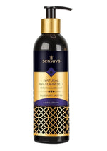 Load image into Gallery viewer, Sensuva Natural Water Based Blueberry Muffin Flavored Lubricant - 8oz