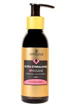 Load image into Gallery viewer, Sensuva Ultra Stimulating On Insane Cotton Candy Flavored Lubricant - 4oz