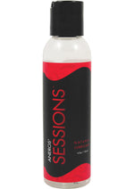 Load image into Gallery viewer, Sessions Natural Lubricant Water Based 4.2 Ounce Bottle