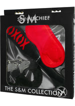 Load image into Gallery viewer, Sex and Mischief Collection Sweet Punishment Kit - Black/Red