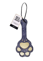 Load image into Gallery viewer, Sex and Mischief Cougar Paw Paddle - Blue/Gold/Navy