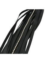 Load image into Gallery viewer, Sex and Mischief Crystal Whip - Black