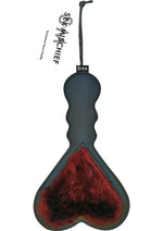 Load image into Gallery viewer, Sex and Mischief Enchanted Heart Paddle - Black/Multicolor/Red
