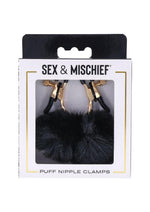Load image into Gallery viewer, Sex and Mischief Nipple Clamps - Black/Rose Gold