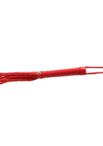 Load image into Gallery viewer, Sex and Mischief Red Rope Flogger