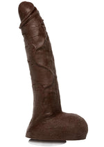 Load image into Gallery viewer, Signature Cocks Jason Luv Dildo - Chocolate - 10in