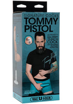 Load image into Gallery viewer, Signature Cocks Tommy Pistol Dildo - Vanilla - 7.5in