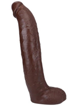 Load image into Gallery viewer, Signature Cocks Ultraskyn Brickzilla Dildo with Removable Suction Cup - Chocolate - 13in