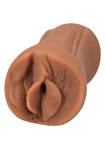 Load image into Gallery viewer, Signature Strokers Aidra Fox Ultraskyn Pocket Masturbator - Pussy - Caramel