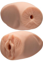 Load image into Gallery viewer, Signature Strokers Kittens and Cougars Dani Daniels and Cherie Deville Ultraskyn Masturbator - Pussy and Butt - Vanilla