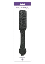 Load image into Gallery viewer, Sincerely Lace Paddle - Black - 12in
