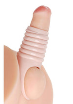 Load image into Gallery viewer, Size Matters Really Ample Ribbed Penis Enhancer Sheath