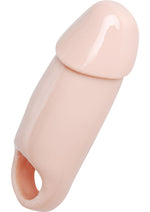 Load image into Gallery viewer, Size Matters Really Ample Wide Penis Enhancer Sheath - Vanilla