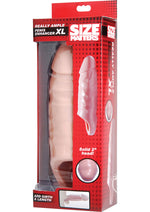 Load image into Gallery viewer, Size Matters Really Ample XL Penis Enhancer - Vanilla - XLarge