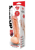 Load image into Gallery viewer, Size Up Extra Girthy Clear View Penis Extender with Ball Loop - Clear - 3in