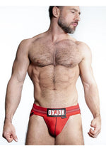 Load image into Gallery viewer, Slingjock Slider Jock Strap - Red Hot - Large