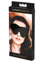 Load image into Gallery viewer, Sportsheets Soft Blindfold - Black