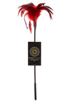 Load image into Gallery viewer, Sportsheets Starburst Feather Tickler - Red