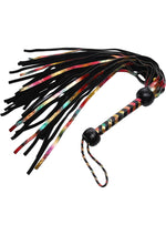 Load image into Gallery viewer, Strict Leather Rainbow Lambskin Flogger - Multicolor