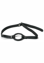 Load image into Gallery viewer, Strict Leather Ring Gag - Black - Medium