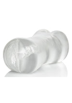 Load image into Gallery viewer, Stroke It Realistic Dual Ended Stroker - Pussy and Ass - Clear