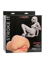 Load image into Gallery viewer, Stroke It Side Banger - Pussy and Ass - Vanilla