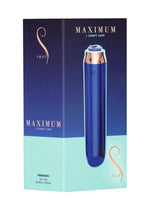 Load image into Gallery viewer, Swan Rechargeable Bullet - Blue/Rose Gold